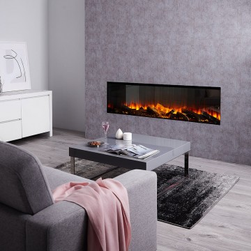 Электрокамин BRITISH FIRES New Forest 1600 with Signature logs - 1600 мм
