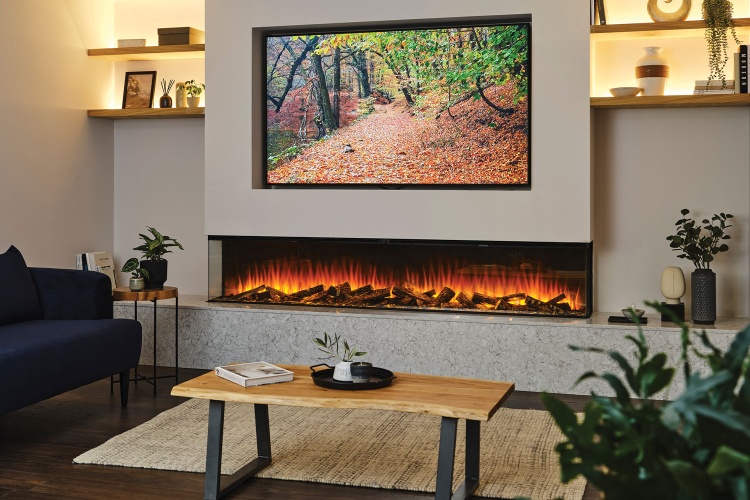 New Forest 2400 with Deluxe Real logs Фото 2