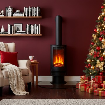 Электрокамин BRITISH FIRES Ashurst Barrel Stove