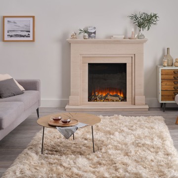 Электрокамин BRITISH FIRES New Forest 650SQ with Signature logs - 650&nbsp;мм