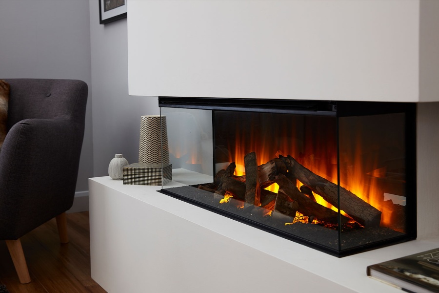 New Forest 870 with Deluxe Real logs - 870 мм