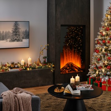 Электрокамин BRITISH FIRES New Forest Tall Deluxe Knightwood