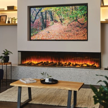 New Forest 2400 with Deluxe Real logs - 2400 мм