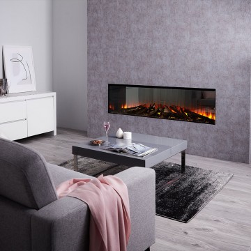 Электрокамин BRITISH FIRES New Forest 1600 with Deluxe Real logs - 1600 мм
