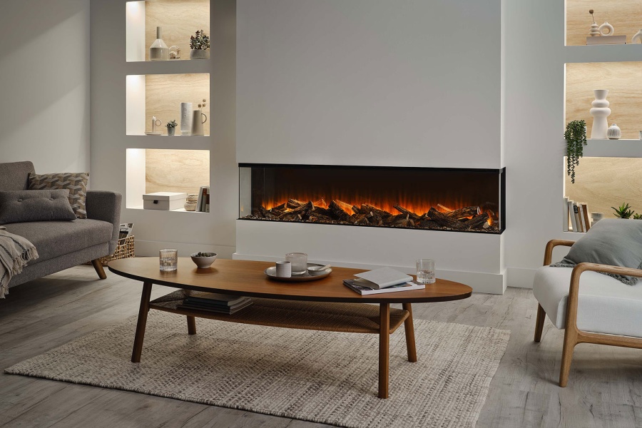 New Forest 1900 with Deluxe Real logs - 1900 мм